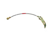 Ford Mustang Stainless Braided Flex Hose Rear Center With Dual Exhaust andamp; Hi-Po Factory Ends. - - image 1