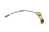 Ford Mustang Stainless Braided Flex Hose Rear Center Hose All Axles -1970 - image 1
