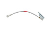 Ford Mustang Stainless Braided Flex Hose Left Front Disc Brake Disc Brakes -1971 1972 1973 - image 1