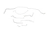 Buick GS Brake Line Kits Hardtop - Power Disc -1968 1969 - image 1