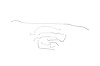 Pontiac LeMans Brake Line Kits Convertible - Power Disc -1970 - image 1