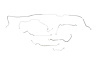 Pontiac GTO Brake Line Kits Hardtop - Power Disc -1971 1972 - image 1