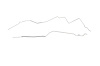 Buick GS Fuel Return Line -1970 1971 1972 - image 1