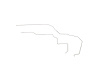 Buick GS Fuel Return Line -1971 1972 - image 1