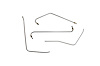 Ford Thunderbird carburetor and Vacuum Line 4 Pc. -1956 - image 1