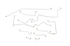 Triumph TR6 Brake Line Kits Early - Before Chassis #CC81078 -1969 1970 1971 1972