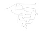 Triumph TR6 Brake Line Kits Late -1972 1973 1974 1975 1976 - image 1
