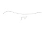 Triumph TR6 Fuel Supply Line -1969 1970 1971 1972 1973 1974 1975 1976 - image 1