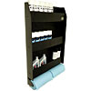 Door/Wall Cabinet 3 Shelf with 2 Roll Paper Towel Holder