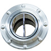 P38 Collection A/C Vent Round Satin Bezel - image 1