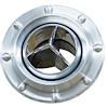 P38 Collection A/C Vent Round Satin Bezel - image 1