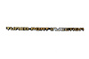 14085667 Tuned Port Injection Rear Bumper Emblem, 1982-1992 Chevy Camaro, Gold
