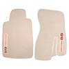 44002SS Front Carpet Floor Mats, 1993-2002 Chevy Camaro, Neutral Tan / CAMARO SS Logos - image 1