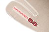 44002SS Front Carpet Floor Mats, 1993-2002 Chevy Camaro, Neutral Tan / CAMARO SS Logos - image 2