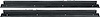 AUS160 Door Sill Plates, 1983-1992 Chevy Camaro/Pontiac Firebird, Pair, Black - image 1