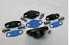 CBW-010B EGR/Smog Block Off Kit, 1998-2000 Chevy Camaro/Pontiac Firebird, Billet Aluminum, Black - image 1