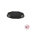 CBW-013-BNP Oil Pan/Oil Cooler Block Off Plate, GM LS, Billet Aluminum, Black - image 1