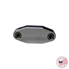 CBW-013-NP Oil Pan/Oil Cooler Block Off Plate, GM LS, Billet Aluminum - image 1