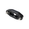 CBW-013B Oil Pan/Oil Cooler Block Off Plate w/1/4 in. NPT Port, GM LS, Billet Aluminum, Black - image 2