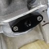 CBW-013B Oil Pan/Oil Cooler Block Off Plate w/1/4 in. NPT Port, GM LS, Billet Aluminum, Black - image 3
