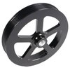 CBW-014B Power Steering Pulley, 1998-2002 Chevy Camaro/Pontiac Firebird, Billet Aluminum, Black - image 2