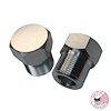 CBW-022 Smog/Air Block Off Plugs, 1993-1995 Chevy Camaro/Pontiac Firebird, Pair, Billet Aluminum - image 1