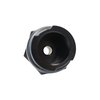 CBW-027-6B Valve Cover Oil Cap Adapter w/-6 AN Fitting, GM LS, Billet Aluminum, Black - image 3