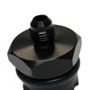 CBW-027-6B Valve Cover Oil Cap Adapter w/-6 AN Fitting, GM LS, Billet Aluminum, Black - image 4