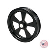CBW-031B Power Steering Pulley, 1992-1996 Chevy Corvette LT1/LT4, Billet Aluminum, Black - image 1