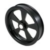 CBW-031B Power Steering Pulley, 1992-1996 Chevy Corvette LT1/LT4, Billet Aluminum, Black - image 3
