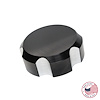 CBW-032B Power Steering Reservoir Cap, 1993-2002 Chevy Camaro/Pontiac Firebird, Billet Aluminum, Black - image 1