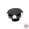 CBW-033B Oil Cap w/O-Ring, GM LS, Billet Aluminum, Black - image 1