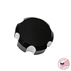 CBW-037B Coolant Overflow Tank Cap, 1993-2002 Chevy Camaro/Pontiac Firebird, Billet Aluminum, Black