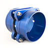 CBW-066BL Ported Mass Air Flow Ends Pair, GM LT1 / GM LS1/LS6, Billet Aluminum, Blue - image 1