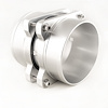 CBW-066S Ported Mass Air Flow Ends Pair, GM LT1 / GM LS1/LS6, Billet Aluminum, Silver - image 1
