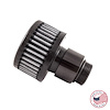 CBW-069B Oil Cap Breather, For Holley LS Valve Covers, Billet Aluminum, Black