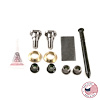 CBW-076 Non-Greaseable Upper Door Hinge Bushing & Lower Pin Kit, 1982-1992 Chevy Camaro/Pontiac Firebird, Billet Aluminum - image 1