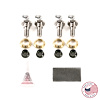 CBW-077-1 Greaseable Door Hinge Repair Kit, 1993-2002 Chevy Camaro/Pontiac Firebird, Billet Aluminum