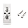 CBW-080 A/C Delete Block Off Plate, 1993-1997 Chevy Camaro/Pontiac Firebird, Billet Aluminum - image 2