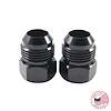 CBW-082B Supercharger Coolant Line -12AN Adapter Fittings, GM LSA/ZL1, Billet Aluminum - image 1