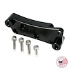 CBW-091B Supercharger Idler Pulley Bracket, 2012-2015 Chevy Camaro ZL1, 2009-2015 Cadillac CTS-V, Billet Aluminum
