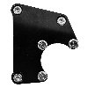 CBW-129B Power Steering Pump Bracket, 2010-2012 Chevy Camaro LS3/L99, Billet Aluminum, Black - image 4