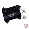 CBW-133B Oil Cooler Adapter, GM Gen V LT, Billet Aluminum, Black