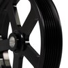 CBW-134B Steering Pulley, 2005-2013 Chevy Corvette, Billet Aluminum, Black - image 3