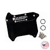 CBW-135B Oil Cooler Block Off Delete, GM Gen V LT, Billet Aluminum, Black - image 1