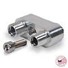 CBW-140S R4 A/C Compressor Adapter Fitting, GM, Straight, Billet Aluminum - image 1