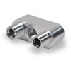 CBW-140S R4 A/C Compressor Adapter Fitting, GM, Straight, Billet Aluminum - image 2