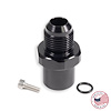 CBW-144B Valve Cover Breather Adapter -10AN, GM LSA, Straight, Billet Aluminum, Black - image 1