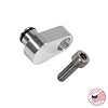 CBW-146 Transmission Kick Down Cable Block Off Plug, GM TH350, Billet Aluminum - image 1