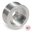 CBW-151 2.25 in. Alternator Pulley, GM LS, 6-Rib, Billet Aluminum - image 1